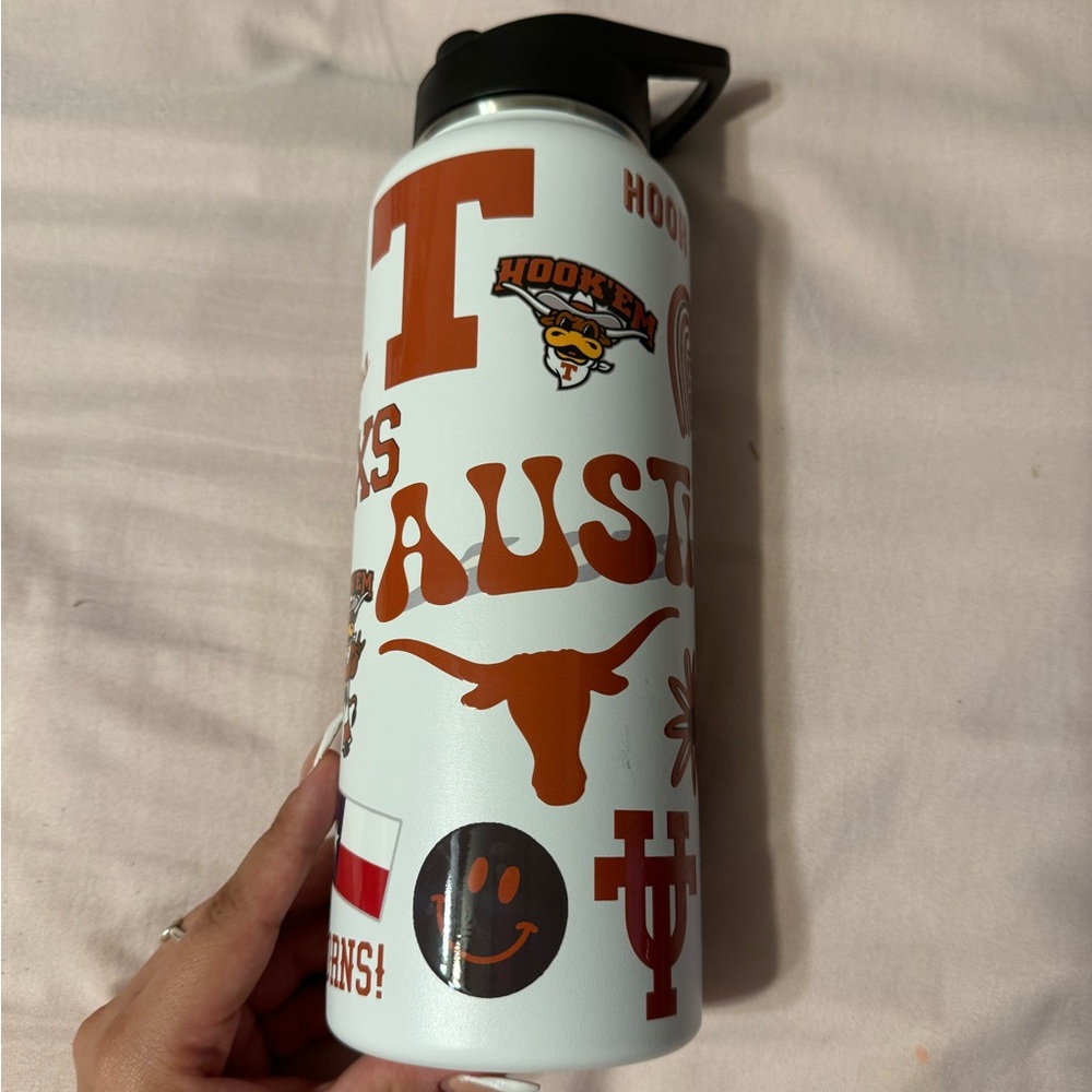 Texas longhorns water bottle